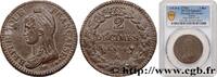 FRANCE 2 décimes Dupré DIRECTOIRE Paris 1796 (31mm, 20,00g, 6h) -