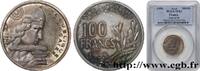 FRANCE Essai-piéfort de 100 francs Cochet en argent IV REPUBLIC Paris 1958 (24mm, g, 12h) -