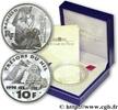 FRANCE Belle Épreuve 10 Francs - Ramsès II COMMEMORATIVE COINS MONNAIE DE PARIS 1998 (37,00mm, 22,20g, 6h) -