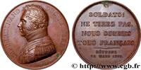 FRANCE Médaille, Paroles du duc de Berry PERSONNAGES 1815 (40?5mm, 34,81g, 12h) -