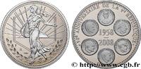 FRANCE Médaille, 50e anniversaire de la Ve République CINQUIÈME RÉPUBLIQUE 2008 (37,5mm, 25,03g, 12h) -