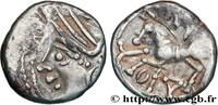 FRANCE Denier KALETEDOY, au delta renversé GALLIA BELGICA - LINGONES (Area of Langres) c. 80-50 AC. (13mm, 1,90g, 1h) -