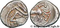 FRANCE Denier KALETEDOY, au delta renversé GALLIA BELGICA - LINGONES (Area of Langres) c. 80-50 AC. (12,5mm, 1,94g, 9h) -