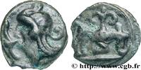 Potin au taureau et au lis, classe Ia Ier siècle avant J.-C. FRANKREICH GALLIEN - ALTEN UND MITTLERES SEINE  Ier siècle avant J.-C. (17mm, 3,28g,...