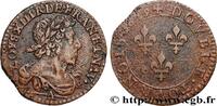 FRANCE Double tournois, type 7 LOUIS XIII Paris 1629 (20mm, 2,99g, 6h) -