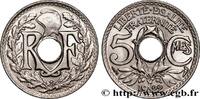FRANCE 5 centimes Lindauer, petit module III REPUBLIC Poissy 1922 (17mm, 2,00g, 6h) -