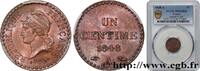 FRANCE Un centime Dupré, IIe République II REPUBLIC Paris 1848 (18mm, 2g, 6h) -
