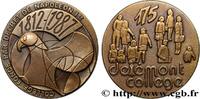 FRANCE Médaille, 175e anniversaire du Collège Délémont ÉDUCATION : LYCÉES, ÉCOLES Suisse, Delémont 1987 (40mm, 50,79g, 12h) -