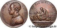 FRANCE Médaille, John, second duc de Montagu PERSONNAGES 1751 (54,5mm, 85,12g, 12h) -