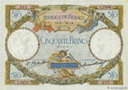 FRANCE 50 Francs LUC OLIVIER MERSON type modifié FRANCE 50 Francs LUC OLIVIER MERSON type modifié 1931 XF -