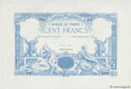 FRANCE 100 Francs type 1882 - À filigrane dégagé Épreuve FRANCE 100 Francs type 1882 - À filigrane dégagé Épreuve 1882 AU+ -