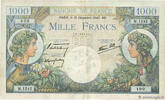 FRANCE 1000 Francs COMMERCE ET INDUSTRIE FRANCE 1000 Francs COMMERCE ET INDUSTRIE 1940 VF -