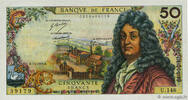 FRANCE 50 Francs RACINE FRANCE 50 Francs RACINE 1969 XF+ -