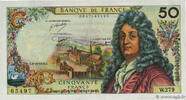 FRANCE 50 Francs RACINE FRANCE 50 Francs RACINE 1975 XF -