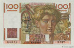 FRANCE 100 Francs JEUNE PAYSAN FRANCE 100 Francs JEUNE PAYSAN 1950 AU -
