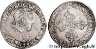 FRANCE Demi-franc au buste juvénile lauré au petit col pl LOUIS XIII Toulouse 1629 (28mm, 7,03g, 4h) -