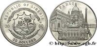 LIBERIA 20 Dollars Proof Monuments de Paris LIBERIA 2000 (40mm, 20g, 12h) -