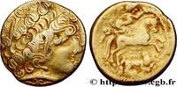 FRANCE Hémistatère au loup GALLIA - AULERCI EBUROVICES (Area of Évreux) Évreux (27) c. 120-60 AC. (16mm, 3,42g, 2h) -