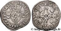 FRANCE Douzain aux croissants HENRY II Poitiers 1549 (25,5mm, 2,49g, 1h) -