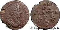 FRANCE Liard, 3e type, buste âgé LOUIS XIV THE SUN KING Aix-en-Provence 1699 (22mm, 3,37g, 6h) -