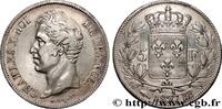 FRANCE 5 francs Charles X, 2e type CHARLES X Strasbourg 1827 (37mm, 24,70g, 6h) -