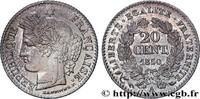FRANCE 20 centimes Cérès, IIe République II REPUBLIC Paris 1850 (15mm, 1,00g, 6h) -