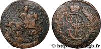 RUSSIA 1 Polushka (1/4 Kopeck) monograme de Catherine II RUSSIA Suzun 1794 (18,5mm, 2,14g, 12h) -