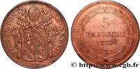 ITALY - PAPAL STATES - PIUS IX (Giovanni Maria Mas 5 Baiocchi an VIII ITALY - PAPAL STATES - PIUS IX (Giovanni Maria Mastai Ferretti) Rome 1853 (41mm, 38,91g, 6h) -