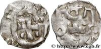 FRANCE Denier NORMANDY - DUCHY OF NORMANDY - ANONYMOUS Rouen n.d. (18mm, 0,91g, h) -