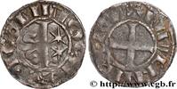 FRANCE Denier NIVERNAIS - COUNTY OF NEVERS - MAHAUT II Nevers n.d. (17mm, 0,93g, 3h) -