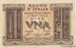 ITALY 1 Lire ITALY 1 Lire 1939 VF -