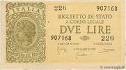 ITALY 2 Lire ITALY 2 Lire 1944 VF -