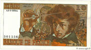 FRANCE 10 Francs BERLIOZ Consécutifs FRANCE 10 Francs BERLIOZ Consécutifs 1978 AU -