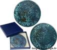 FRANCE Médaille, Reproduction de l’Écu d'or aux porcs-épi REPRODUCTIONS Monnaie de Paris 1980 (67mm, 139,47g, 12h) -