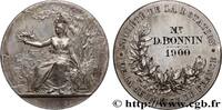 FRANCE Médaille, Société de dotation de la Jeunesse de Fr ACADÉMIES ET SOCIÉTÉS SAVANTES 1900 (40,5mm, 36,56g, 12h) -