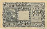 ITALY 10 Lire ITALY 10 Lire 1944 VF -