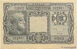 ITALY 10 Lire ITALY 10 Lire 1944 VF -