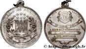 FRANCE Médaille de baptême MÉDAILLES RELIGIEUSES 33 - Bordeaux 1856-1868 (38mm, 7,99g, 12h) -