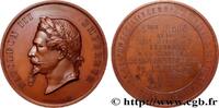 FRANCE Médaille, 3e prix, Compagnie de sapeurs-pompiers d SAPEURS-POMPIERS 1867 (68,5mm, 152,82g, 12h) -