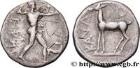 Classic 1 (480 BC to 400 BC) Statère, nomos ou didrachme BRUTTIUM - KAULONIA Caulonia c. 475-425 AC. (21mm, 7,66g, 9h) -