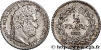 FRANCE 1/4 franc Louis-Philippe LOUIS-PHILIPPE I Paris 1843 (15mm, 1,23g, 6h) -