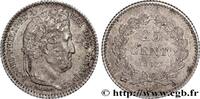 FRANCE 25 centimes Louis-Philippe LOUIS-PHILIPPE I Paris 1847 (15mm, 1,27g, 6h) -