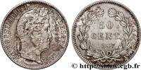 FRANCE 50 centimes Louis-Philippe LOUIS-PHILIPPE I Paris 1847 (18mm, 2,49g, 6h) -