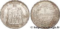 FRANCE 5 francs Hercule III REPUBLIC Paris 1877 (37mm, 24,96g, 6h) -