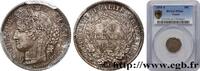 FRANCE 50 centimes Cérès, IIe République II REPUBLIC Paris 1851 (18mm, 2,5g, 6h) -