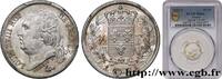 FRANCE 1/2 franc Louis XVIII LOUIS XVIII Paris 1823 (18mm, 2,46g, 6h) -