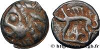 Potin à la tête d’indien, classe Ij/h c. 75-50 AC. FRANKREICH GALLIEN - BELGICA - LEUCI (Region die Toul)  c. 75-50 AC. (17mm, 4,49g, 7h) fVZ