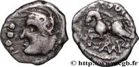 Denier Q. DOCI/SAM F c. 57-50 AC. FRANKREICH GALLIEN - BELGICA - SEQUANI (Region die Besançon)  c. 57-50 AC. (13mm, 1,55g, 6h) SS