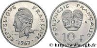 FRENCH POLYNESIA Essai de 10 Francs FRENCH POLYNESIA Paris 1967 (24mm, g, 6h) -