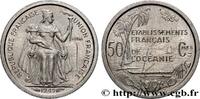 FRENCH POLYNESIA - French Oceania Essai de 50 Centimes établissements français de l’ FRENCH POLYNESIA - French Oceania Paris 1949 (18mm, 2,69g, 6h) -